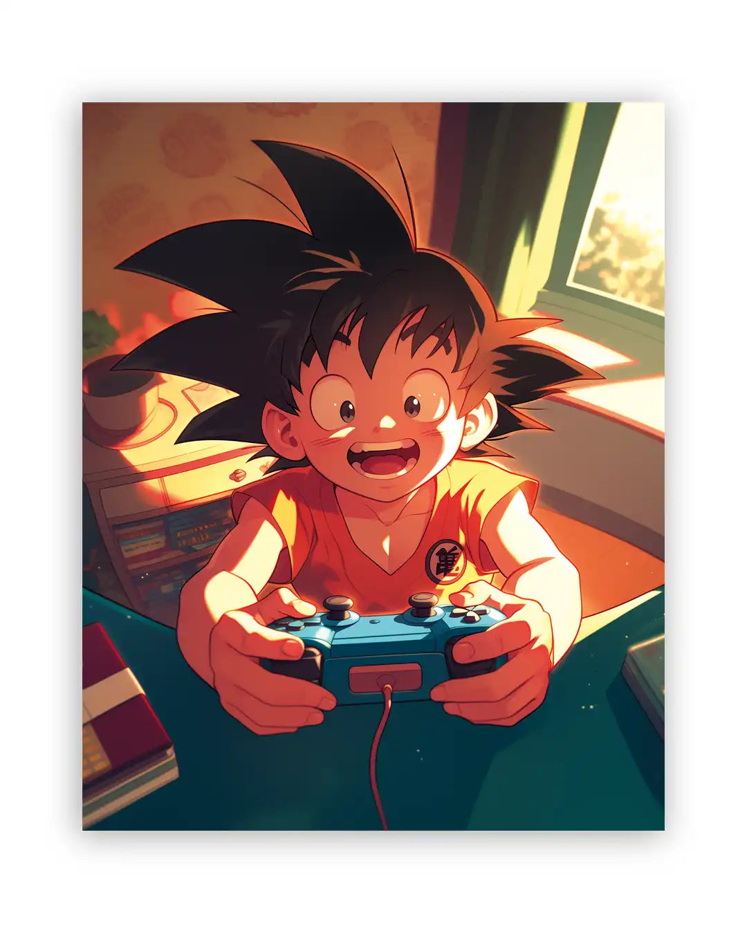 Cuadro de Goku – Dragon Ball - Edición Gamer