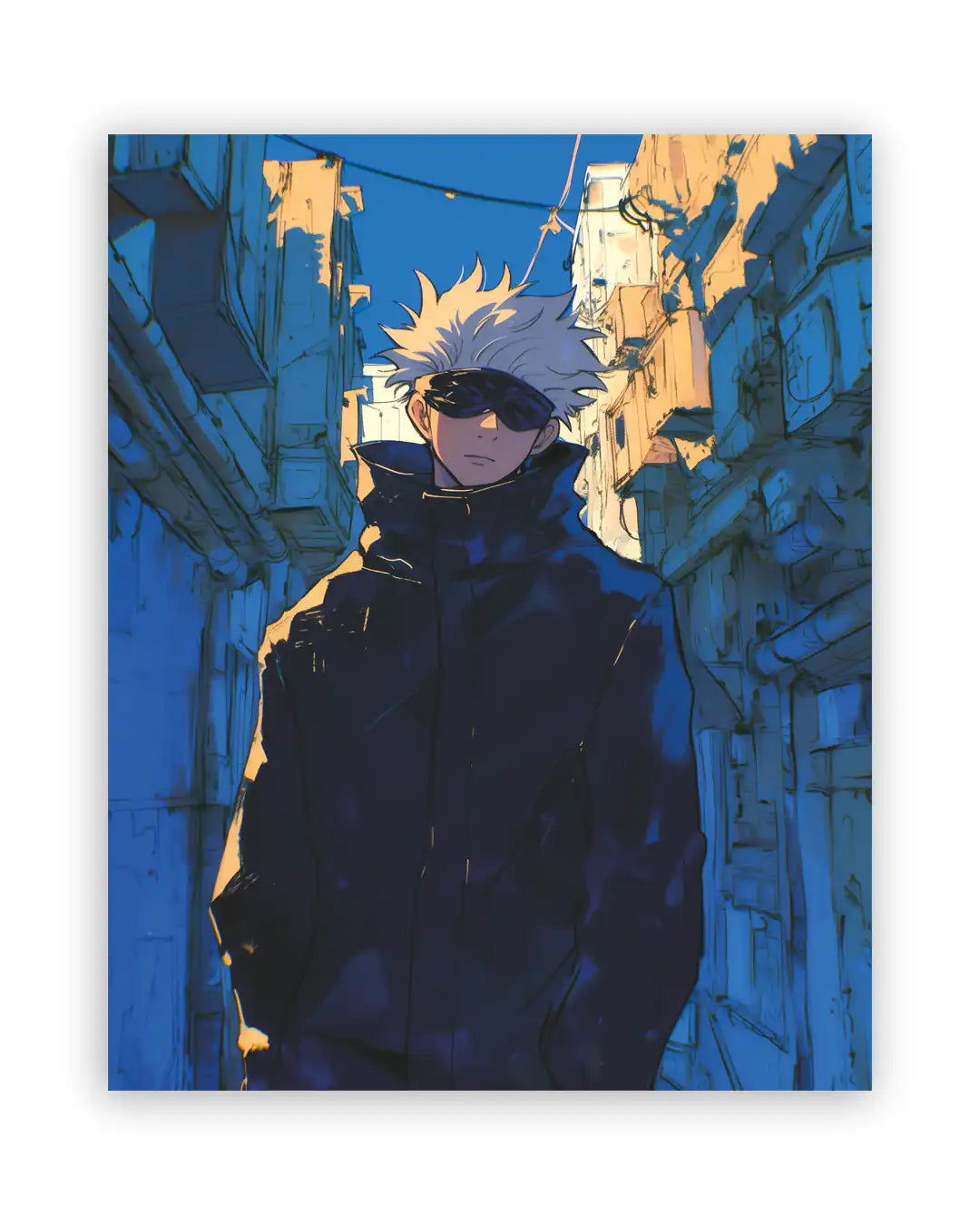 Cuadro de Satoru Gojo – Jujutsu Kaisen