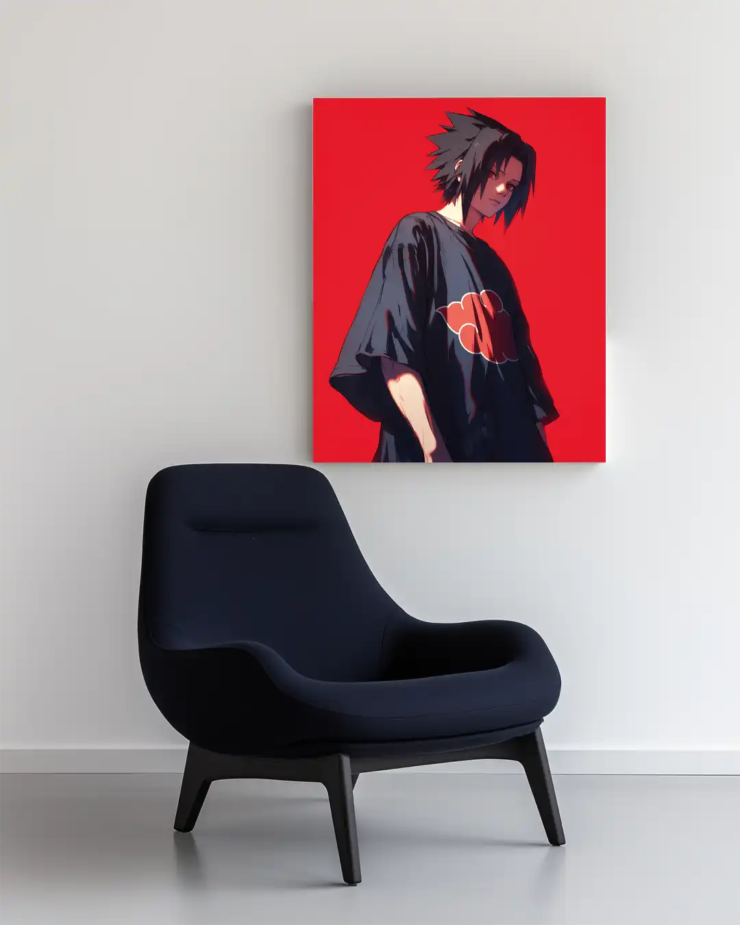 Cuadro de Sasuke Uchiha - Streetwear Akatsuki
