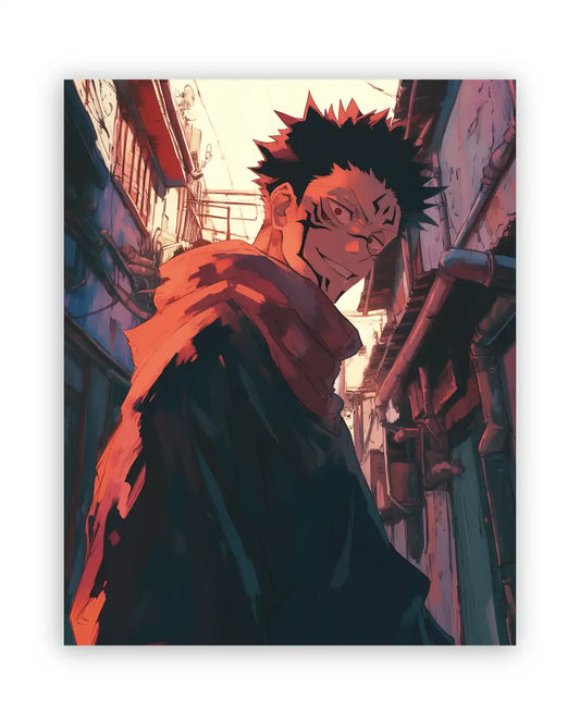 Cuadro de Sukuna – Jujutsu Kaisen - Maldición Suprema