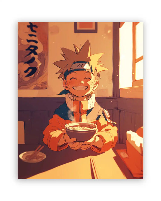 Cuadro  de Naruto Uzumaki - Ichiraku Ramen