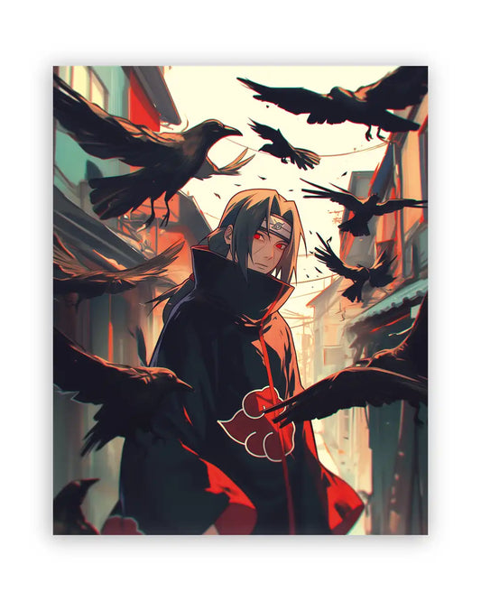 Cuadro de Itachi Uchiha – Legado Akatsuki