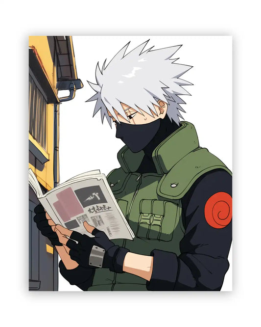 Cuadro de Kakashi Hatake – Naruto - Lectura Shinobi