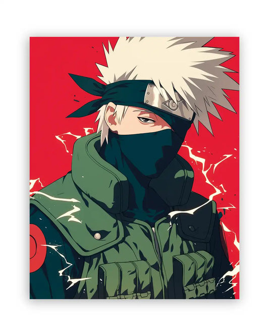Cuadro de Kakashi Hatake – Naruto Shippuden