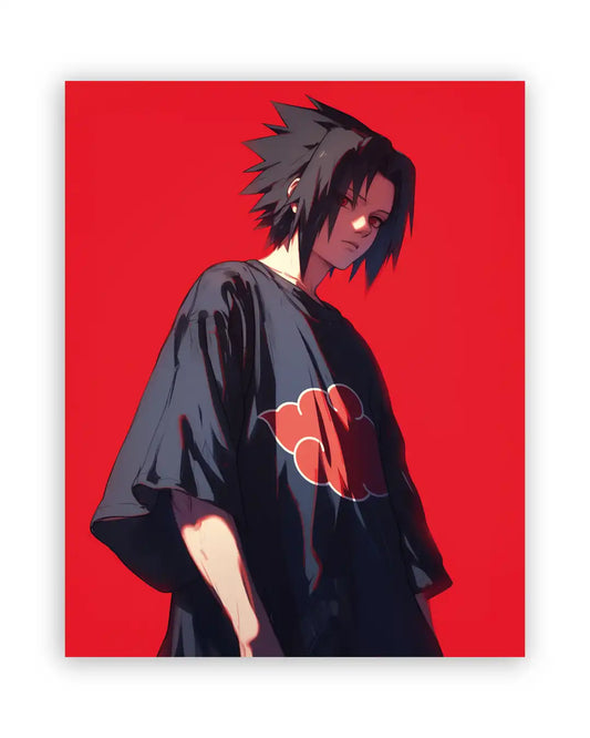 Cuadro de Sasuke Uchiha - Streetwear Akatsuki