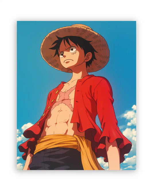 Cuadro de Luffy - El futuro Rey de los Piratas