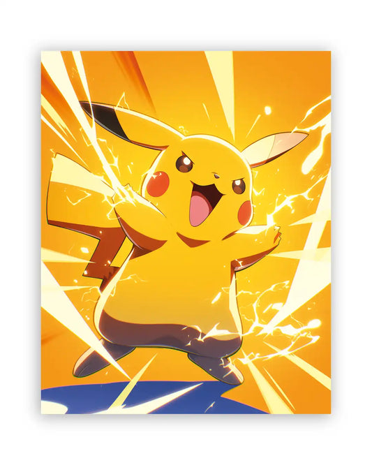 Cuadro de Pikachu – Pokémon - Impactrueno